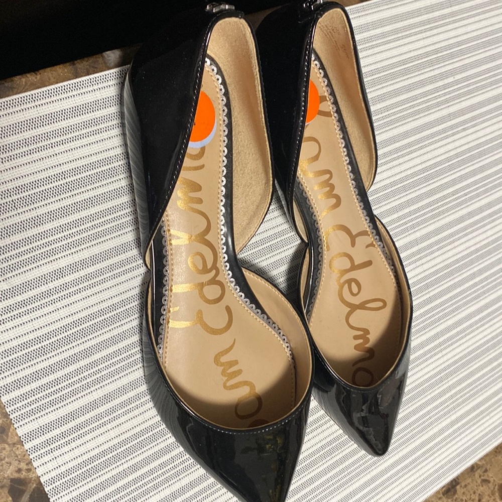 Sam Edelman patent leather shoe